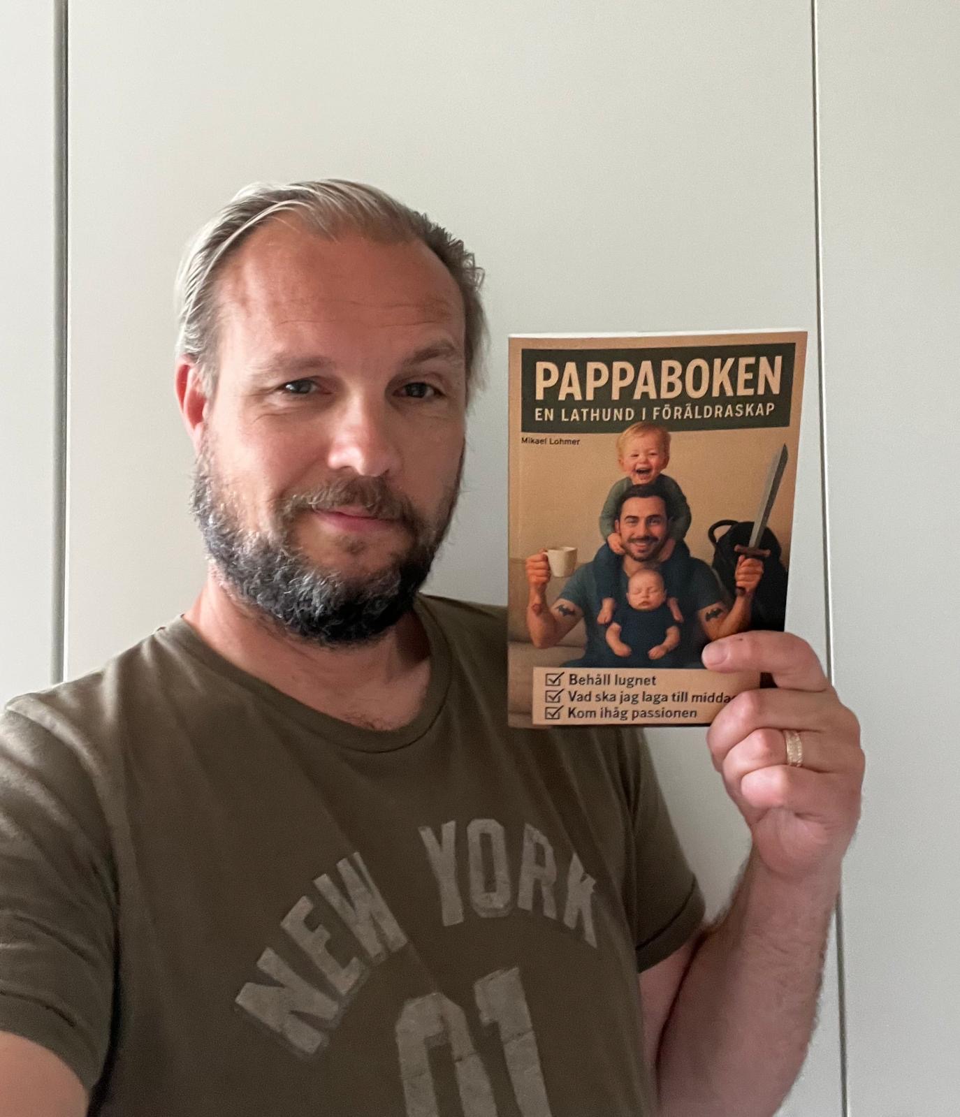 Pappa med spädbarn